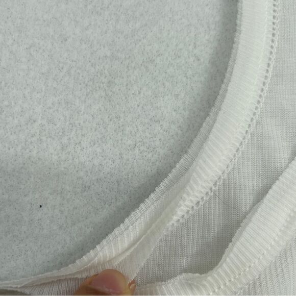 -FP Movement by Free People Very Varsity Women's Ribbed Sheer Tank Top NWT XS - Picture 6 of 15